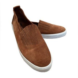 Minnetonka Gabi Suede Slip-on Shoes